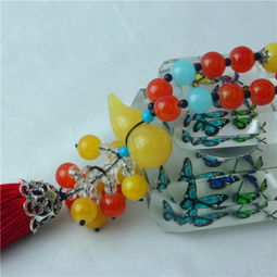 七彩蜜蠟葫蘆汽車掛件 點亮愛車，守護旅途的匠心之選